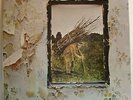 LED ZEPPELIN IV - UK Plum Atlantic LP - Inverted Feather - 4 Four Jimmy Page