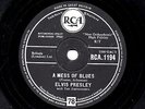 A VG COPY OF THE UK'S RAREST ELVIS PRESLEY 78 ISSUE 