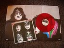 Kiss - Dynasty ... red vinyl + poster ... german release, mega-rare & top