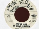 JOHN ELLISON You've Got to Have Rhythm on Phil L.A. of Soul Promo Funk 45 Hear