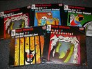 5 LPs Vinyl  Alfred Hitchcock Die drei ??? (Fragezeichen) totenkopf Löwe Papagei