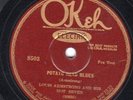 Okeh 8505 Louis Armstrong Hot Five POTATO HEAD BLUES  1927 78 rpm EE-/E