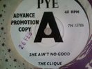 Demo  (7 Inch) The Clique Time Time Time Pye 1965