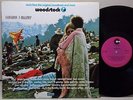 Woodstock original soundtrack 3 LPs set Plays very well Near Mint Cotillion