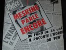 1972 Jacques Mesrine PARLE ENCORE Photo Police RARE DOCUMENT DO 700 LP