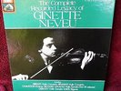 Sibelius Chausson Debussy Ginette Neveu UK HMV 4 LPs