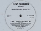 KLIQUE I Can't Shake This Feeling MCA 12