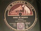 MARCELLE MEYER - piano - Danse du meunier - de Falla - 78 tours HMV