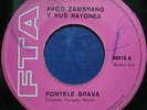 PACO ZAMBRANO  Y SUS RATONES Pontele Brava / El Mulaton SALSA GUARACHA PERU 45
