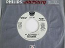 KRAFTWERK Autobahn RARE WHT LBL PROMO 45rpm LONG VERSION / SHORT VERSION