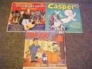 Vintage 1960's Cartoon LP's TOP CAT, Huckleberry Hound,  CASPER