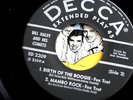 BILL HALEY EP DIM DIM THE LIGHTS PLUS MORE DECCA ED2209 A KILLER  ROCKABILLY 45