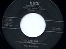 The Saucers RARE Rockin Texas Doo Wop 45 rpm Record KICK Flossie Mae Hi-Oom HEAR