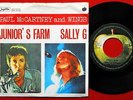 PAUL MCCARTNEY WINGS JUNIOR’S FARM/SALLY G 1974 BEATLES UNIQUE  EXYU 7“PS N/MINT