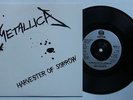 Metallica Harvester Of Sorrow  UK 1988 Promo 7in PS METDJ2