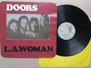 THE DOORS. L.A. WOMAN. VINYL LP.1971. ELEKTRA BUTTERFLY LABEL.DIE-CUT PVC WINDOW