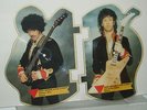 PICTURE DISC SHAPED X 2 PHIL LYNOTT/GARY MOORE..OUT IN THE FIELDS