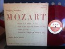 MOZART CHARLES ROSEN PIANO COLORED RED WAX MICROGROOVE 1950 R.E.B EDITIONS 5