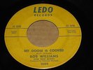 RARE R&B ROCKER 45 - BOB WILLIAMS - MY GOOSE IS COOKED - LEDO