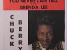 CHUCK BERRY: You Never Can Tell / Brenda Lee 45 (PS) rare Blues & R&B