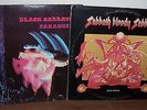 2 BLACK SABBATH LP RECORD ALBUMS - BLOODY SABBATH & PARANOID