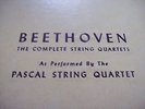 PASCAL QUARTET BEETHOVEN THE STRING QUARTETS DUMONT VIOLIN on MMS 1ED 11LP MINT
