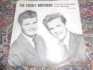 THE EVERLY BROTHERS PICTURE SLEEVE 45 Orig.1957 ROCK 