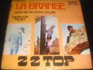 1974 ZZ TOP La Grange UNIQUE PS 7