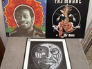 3 TAJ MAHAL Vinyl Albums The Natch'l Blues, Real Thing & Mo' Roots All Nice Cond
