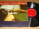 Miles Davis Porgy and Bess Vinyl LP 1st Press Mono 6 Eye Columbia CL 1274