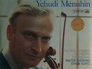 Menuhin: Mendelssohn & Bruch Violin Concertos - HMV ASD 334 (white/gold - ED1)