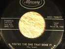 Thomas Wayne 45 MERCURY You're The One That Done It RARE ROCKABILLY LISTEN