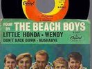 Four By THE BEACH BOYS ORIG 1964 US CAPITOL 4 TRACK 45 EP w/PICTURE SLEEVE