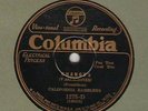 78 RPM California Ramblers Columbia 1275-D in EE-