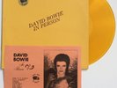 DAVID BOWIE In Person  Yellow Colored Vinyl Live LP   TMOQ