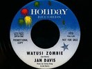 JAN DAVIS - Watusi Zombie 45. Jungle Exotica 60s surf rock. LISTEN