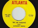 Deep Soul 45 - Little Anthony Burns - Try Me Darling/Do Right Man - Atlanta -mp3