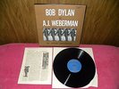BOB DYLAN vs A.J. WEBERMAN LP Folkways FB-5322 w/ Booklet (Withdrawn) RARE 1977