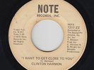 Deep/70s Soul 45 - Clinton Harmon - I Want To Get Close - Note - mp3