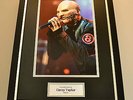 Corey Taylor Signed Framed Photo 16x12 Display Stone Sour Slipknot Autograph COA