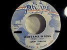 Rare rockabilly 45 SONNY BURGESS Sadie's Back In Town Sam PHILLIPS promo HEAR