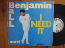 BENJAMIN BALL - I NEED IT - SOUTH AFRICA AFRO FUNK DISCO - SOUTH AFRICA
