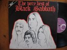 BLACK SABBATH - THE VERY BEST - SCARE SOUTH AFRICAN PRESSING - AFRICA OZZY