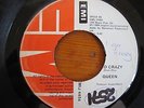 QUEEN - RADIO GA GA /I GO CRAZY  - ZIMBABWE PRESS AFRICA RHODESIA AFRICAN