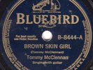 Bluebird 8444 Tommy McClennan BROWN SKIN GIRL  78 rpm DELTA