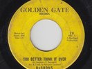 Northern Soul 45 - Dushons - You Better Think It Over - Golden Gate - mp3