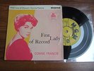 CONNIE FRANCIS - FIRST LADY OF RECORD - SCARCE UK EP MGM -EP 742 / 1960 EX