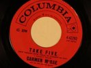 CARMEN MCRAE DAVE BRUBECK Take Five 45 7