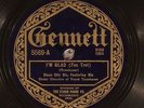 78 RPM  Sioux City Six (with Bix Beiderbecke), Gennett 5569, E+