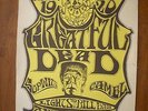 Grateful Dead - Poster Avalon Ballroon 1rst press vg cond